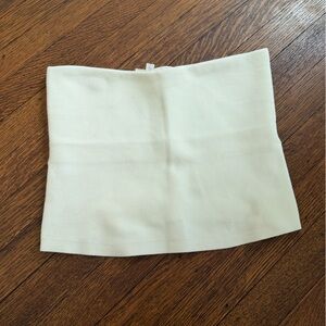 A.L.C. Ivory structured Tube Top